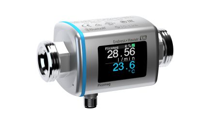 Endress+Hauser Picomag Series Conductive Liquids Flow Meter For Liquid, 1.5 L/min Min, 750 L/min Max