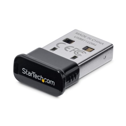StarTech.com Bluetooth, USB Bluetooth Adapter Class 1 EDR Wireless Dongle