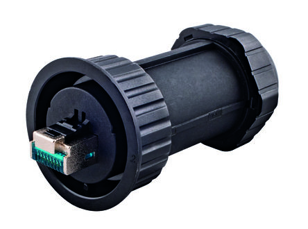 AXINDUS Plug Ethernet Connector, Cat6a 1 Port 1 -Way