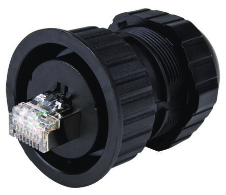 AXINDUS Plug Ethernet Connector, Cat6a 1 Port 1 -Way