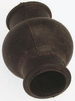 Huco 球笼防尘套, 20.5mm孔, 总长47mm, 橡胶, 最高工作温度+100°C
