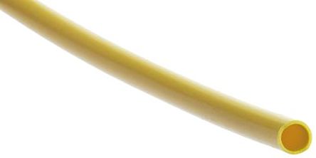 HellermannTyton SLPLU 10 Kabelschlauch Gelb Silikongummi Für Kabel-Ø 1mm, Länge 25m