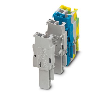 Phoenix Contact, 5.2mm Pitch, Pluggable Terminal Block, Plug, 3043051