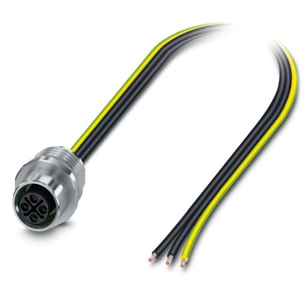 Phoenix Contact Compact Power Connector Front Mount Socket, 630 V ac
