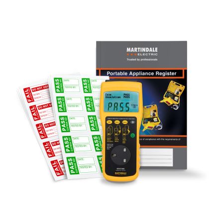 Martindale HPAT Isolationsprüfer-Kit Gerätetester, Prüfung Automatik Klasse I, Klasse II