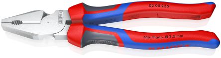 Knipex Combination Pliers, 230 mm Overall, Straight Tip