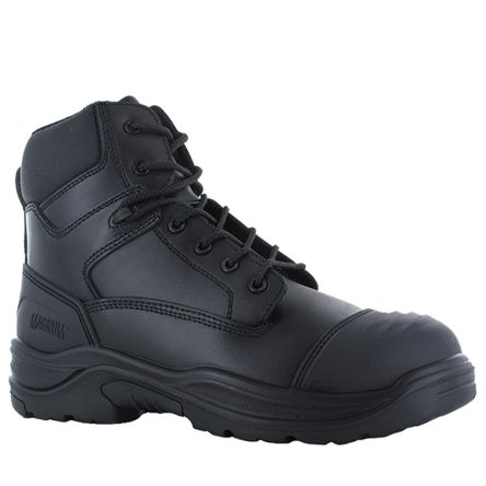 Magnum M810013-021 Unisex Sicherheitsstiefel Schwarz, Mit Zehen-Schutzkappe, Größe 42 / UK 8