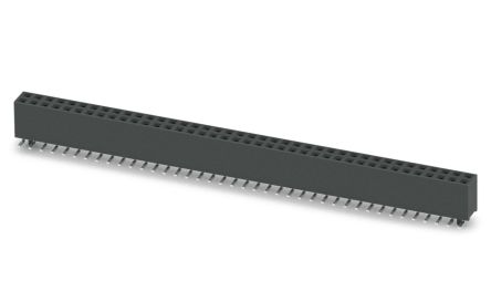 Phoenix Contact 54D/ 80-SV-1020-1-BT, FQ 2 Series Surface Mount Socket Strip, 2-Row, 2.54mm Pitch, SMD Termination