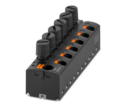 Phoenix Contact Distribution Block, 16mm², Black