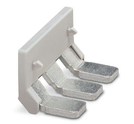 Phoenix Contact EB 3-25/UKH Series Insertion Bridge for Use with DIN Rail Terminal Blocks