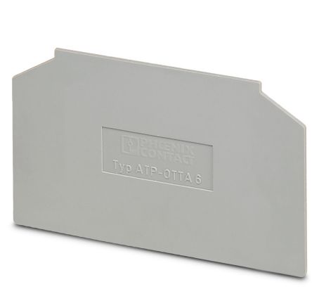 Phoenix Contact ATP-OTTA 6 Series Partition Plate for Use with DIN Rail Terminal Blocks