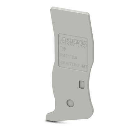 Phoenix Contact, DS-PT 2.5-QUATTRO-MT-R/500 Cover Segment for use with for use with Terminal Blocks