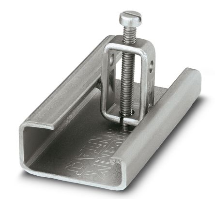 Phoenix Contact E/1 Series End Clamp for Use with Din Rail