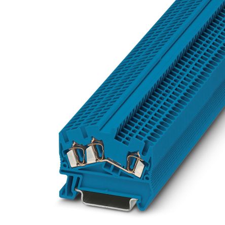 Phoenix Contact 3036275 STS 2.5-TWIN BU Series Blue, 2.5mm², 1-Level, Spring Cage Termination