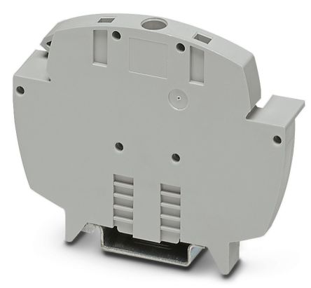 Phoenix Contact E-UTWE 6 Series End Clamp for Use with Din Rail