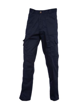 Uneek UC903 Herren Hose, 35 % Baumwolle, 65 % Polyester Marineblau, Größe 76cm / 30Zoll X 31Zoll