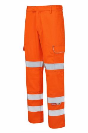 PULSAR Praybourne PRARC07 Warnschutzhose, Orange, Größe 42Zoll X 29Zoll