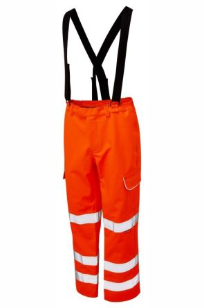 PULSAR Warnschutz-Overalls, L, Wiederverwendbar,, Orange, Antistatisch, Flammhemmend