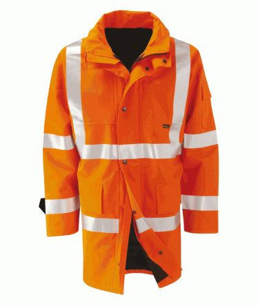 Orbit International Warnschutzjacke Orange, Größe 2XL