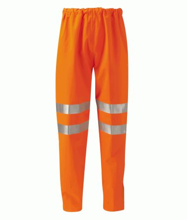 Orbit International GB3FWTR Warnschutzhose, Orange, Größe 30 To 32Zoll X 31Zoll