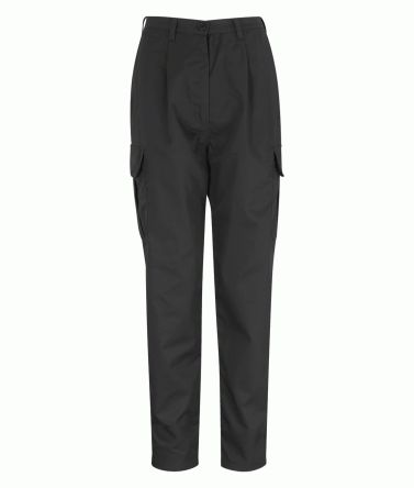 Orbit International Pantalón Para Mujer, Pierna 29plg, Negro, 35 % Algodón, 65 % Poliéster PC245LCTR 26.5plg 67.5cm