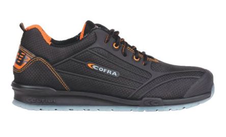 Cofra Sicherheitshalbschuhe Schwarz, Mit Zehen-Schutzkappe, Größe 46 / UK 11