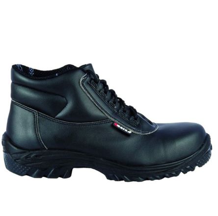 Cofra ETHYL BLACK S3 SRC Sicherheitsstiefel Schwarz, Mit Zehen-Schutzkappe, Größe 47 / UK 12