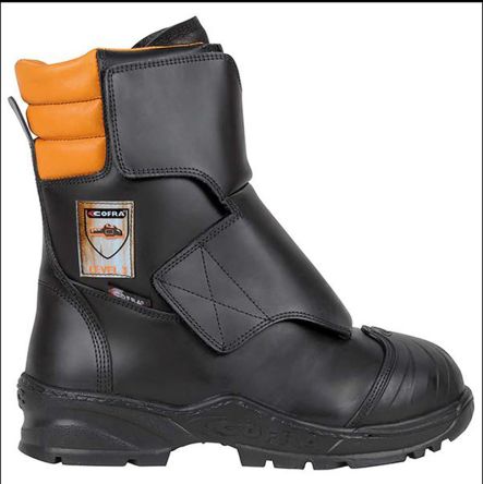 Cofra STRONG Sicherheitsstiefel Schwarz, Mit Stahl-Schutzkappe, Größe 44 / UK 10