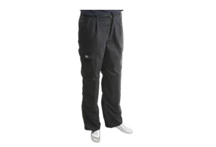 Dickies Super Work Herren Arbeitshose, 35 % Baumwolle, 65 % Polyester Schwarz, Größe 81cm / 32Zoll X 33Zoll