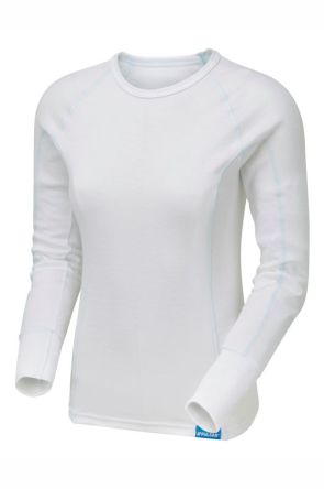 Praybourne Camiseta Térmica De Color Blanco, Talla L, De Poliéster