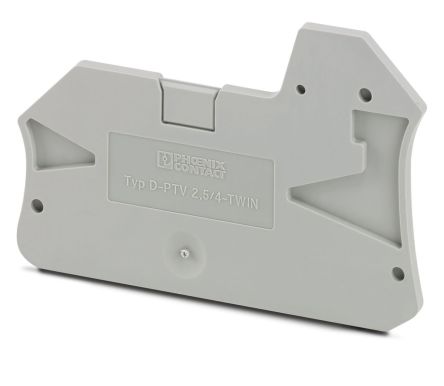 Phoenix Contact End Cover for Use with DIN Rail Terminal Blocks