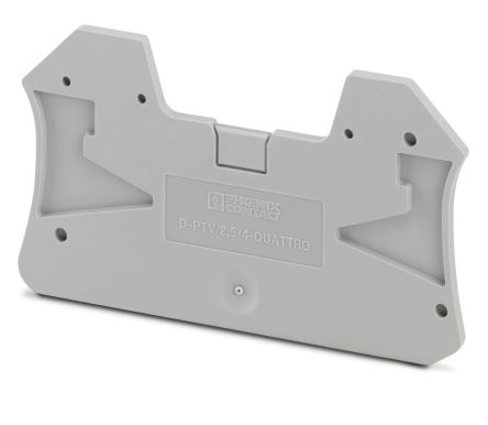Phoenix Contact End Cover for Use with DIN Rail Terminal Blocks