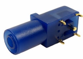 RS PRO 4 Mm Bananenbuchse Blau, Kontakt Vergoldet, 1000V / 24A, Lötanschluss