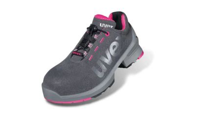 Uvex Zapatos De Seguridad Para Mujer De Color Gris, Rosa, Talla 35