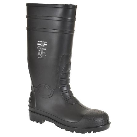 Portwest FW95W Unisex Sicherheitsstiefel Blau, Weiß, Mit Edelstahl-Schutzkappe EN20345 S5, Größe 39 / UK 6