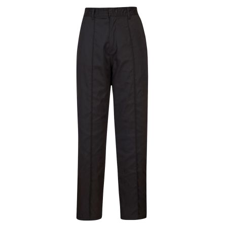 Portwest LW97 Damen Hose, 35 % Baumwolle, 65 % Polyester Schwarz, Größe 68 To 72cm / 30 To 32Zoll X 31Zoll