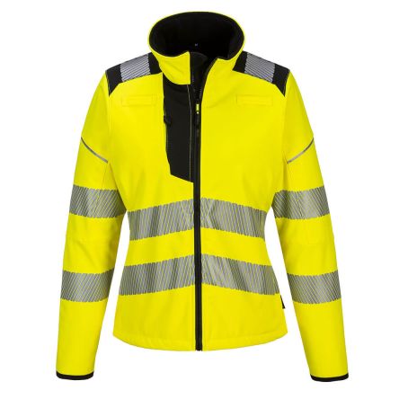 Portwest Chaqueta Alta Visibilidad Mujer De Color Amarillo/negro, Talla L