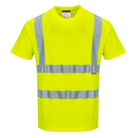 Portwest Warnschutz T-Shirt Kurz Gelb S170