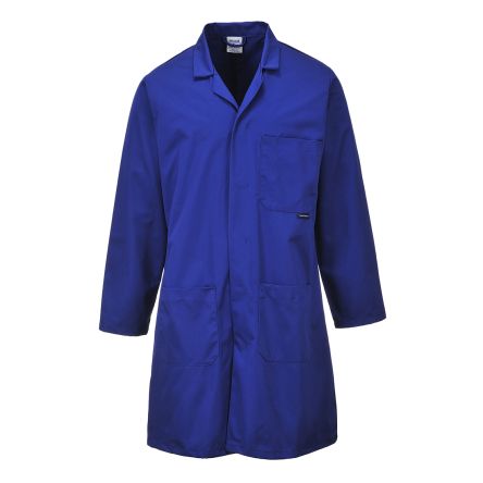 Portwest Bata De Laboratorio De Color Azul Real, Talla 3XL