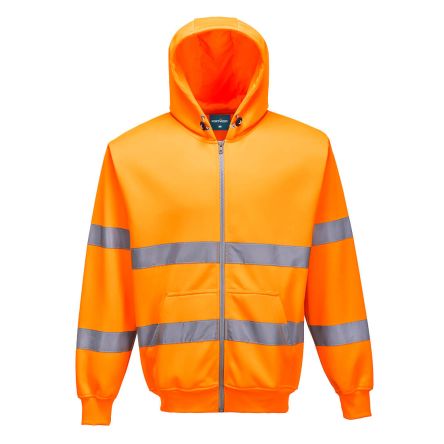 Portwest Warnschutz Kapuzenpullover Gelb, Größe 3XL