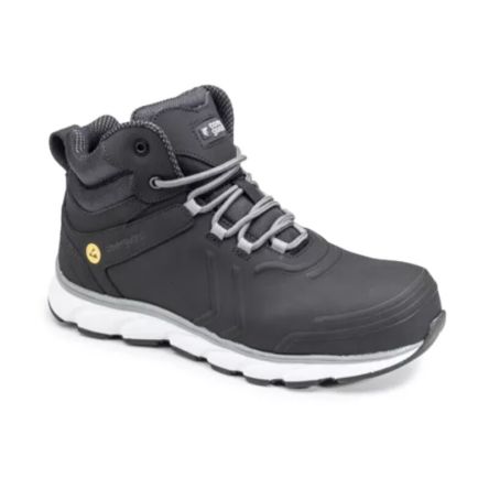 Coverguard Zapatos De Seguridad, Serie 9SHU150 De Color Negro, Talla 42, S3 SRC