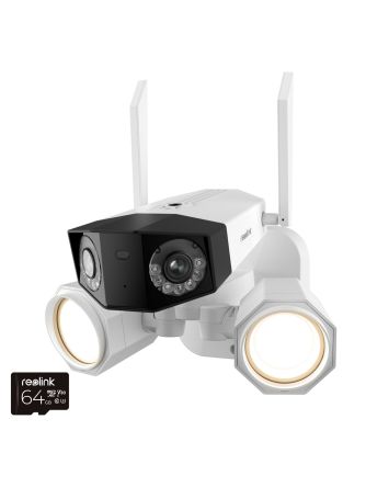 Reolink IR Netzwerk WLAN CCTV-Kamera, Innen-/Außenbereich, 4608 X 1728pixels, Rundstift