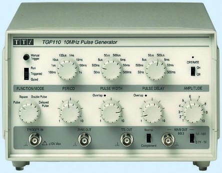 Aim-TTi TGP 110 Impulsgenerator 0,1 Hz / 10MHz 50ns Bis 5s ISO-kalibriert