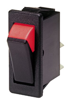 Arcolectric (Bulgin) Ltd Arcolectric Tafelmontage Wippschalter, 1-poliger Ein/Ausschalter Ein-Aus, 16 A 12.2mm X 27.2mm