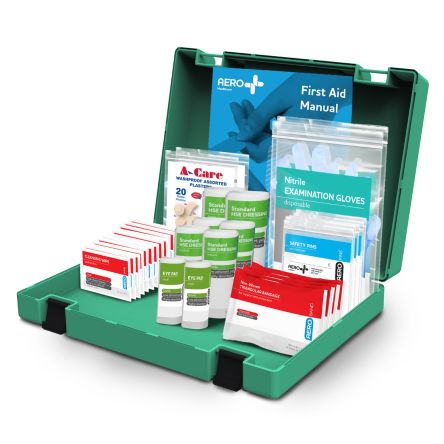 RS PRO First Aid Kit for 10 Person/People, Wall Mounted