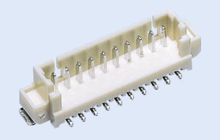 Molex PicoBlade Series Straight Surface Mount PCB Header, 13 Contact(s), 1.25mm Pitch, 1 Row(s), Shrouded