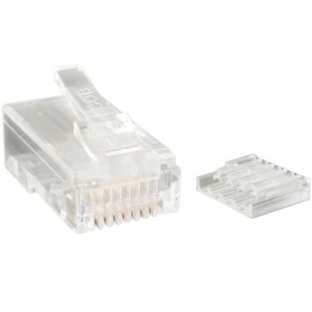 StarTech.com CRJ4 Series Male RJ45 Modular Plug, Plug-In, Cat6