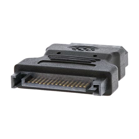 StarTech.com Male SATA Power to Female LP4 Cable, 1.4in