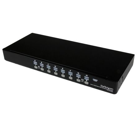StarTech.com 16 Port USB VGA KVM Switch, 1920 x 1440 Maximum Resolution
