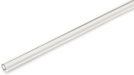 RS PRO Rund Acrylglas Rohr Transparent, Außen-Ø 13mm / Innen-Ø 10mm, 1m, Acryl
